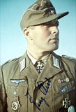 Lt. Col Georg Briel of 200th Panzergrenadier Regiment wearing DAK tropical tunic