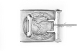rear view of the luftwaffe aluminum buckle 