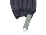 Blue-gray early war Fallschirmjager Knee pads with tightening strap and metal parts
