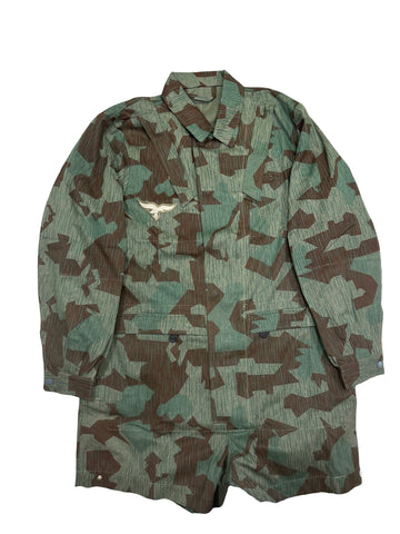 m40 Splinter-B over Green Jump Smock