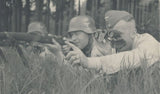 Luftwaffe Men in White Drill HBT uniform