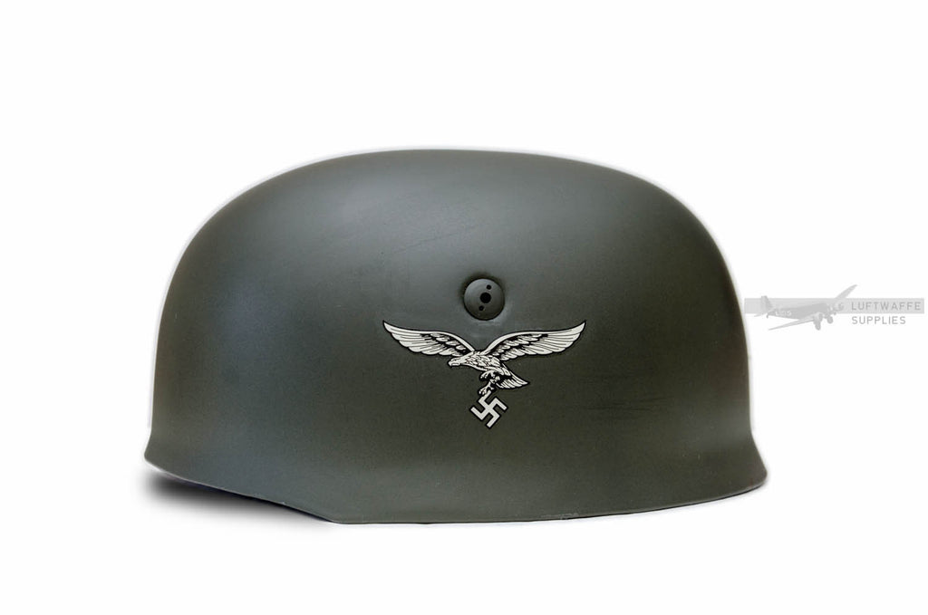 draxar motorcycle luftwaffe helmet M38 fallschirmjäger helmet - German paratrooper helmet