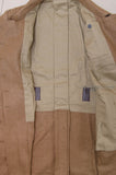 The lining of the German Tropical greatcoat, with cotton lining and brown wool