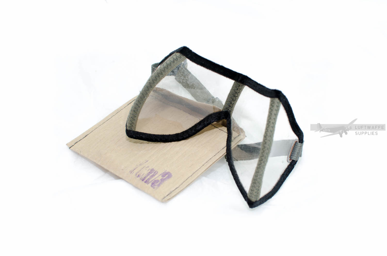 ww2 german dust goggles German Protective Dust Goggles for DAK and Tropical environment