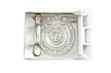Waffen-SS steel Buckle - Silver