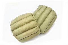 Fallschirmjäger knee pads in green canvas