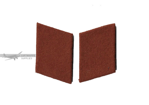 Brown Signals Collar Tabs