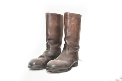 German Luftwaffe Brown Marching Boots for Other Ranks