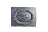 Luftwaffe Blue Steel Buckle featuring 2nd pattern eagle