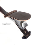 back aluminum hardware and cover on the Luftwaffe y-straps