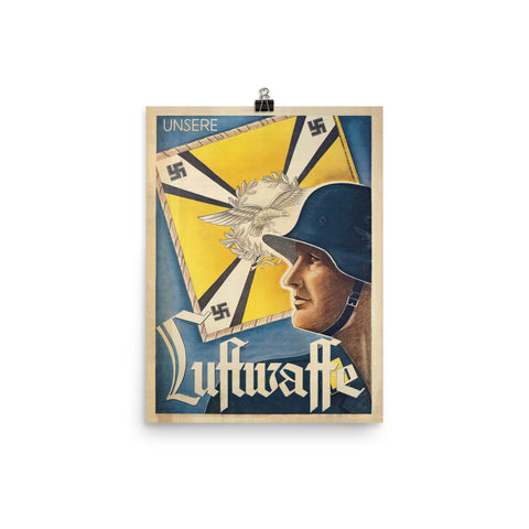 Unsere Luftwaffe Poster